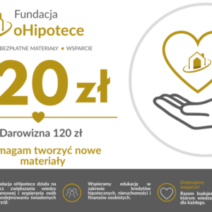 Darowizna 120 zł - Pomagam tworzyć nowe materiały