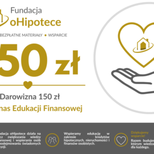 Darowizna 150 zł - Mecenas Edukacji Finansowej